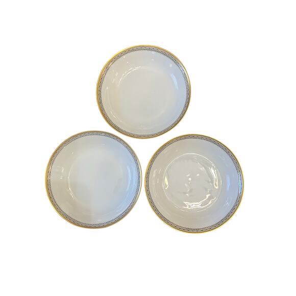 Heinrich & Co Vintage 1930's 'Claridge' 5.25" Fruit/Dessert/Berry Bowls-Set of 3 - Picture 1 of 6